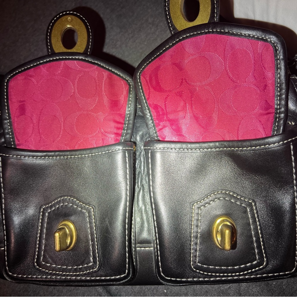 COACH Legacy Turnlock Shoulder Bag F12868 - Picture 10 of 11